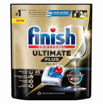  Таблетки для посудомоечных машин Finish Ultimate Plus Alll in 1 45