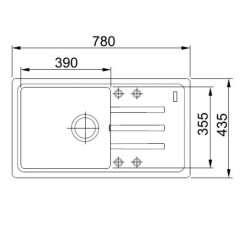 Кухонна мийка FRANKE BSG 611-78 114.0375.036 - 2 фото