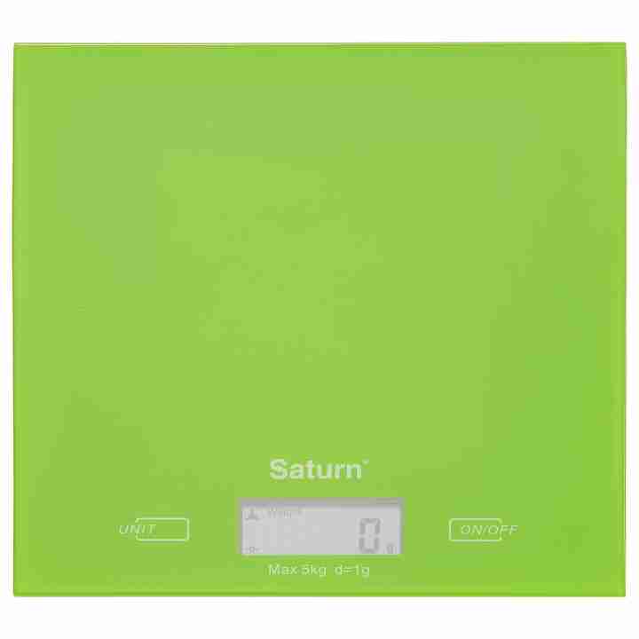 Весы кухонные SATURN ST KS 7810 Green - 1 фото