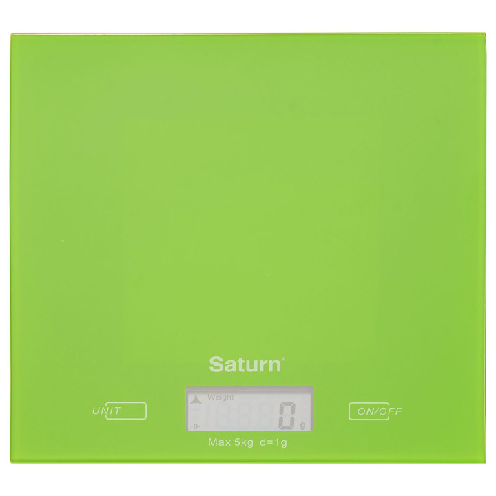 Весы кухонные SATURN ST KS 7810 Green - 1 фото