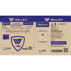 Водонагрівач WILLER EV30DR optima - 2 фото