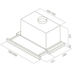 Вытяжка ELICA ELITE 26 PB IX/A/60 - 2 фото