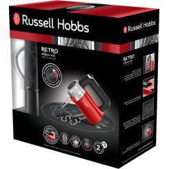 Миксер RUSSELL HOBBS  25200-56 Retro Red - 2 фото