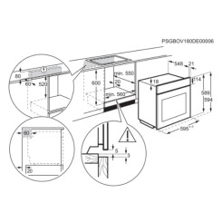 Духовой шкаф ELECTROLUX OKC 5H50 X - 2 фото