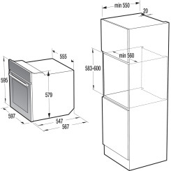 Духовой шкаф GORENJE BO 737 E30 XG - 4 фото