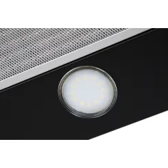 Витяжка VENTOLUX GARDA 60 BK (1100) SMD LED - 4 фото