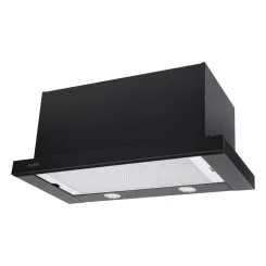 Витяжка VENTOLUX GARDA 60 BK (1100) SMD LED - 7 фото