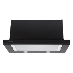 Вытяжка VENTOLUX GARDA 60 BK (1300) SMD LED