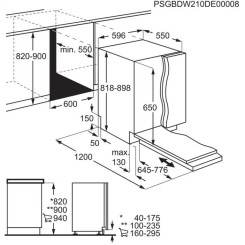 Встраиваемая посудомоечная машина ELECTROLUX EMG48200L - 13 фото