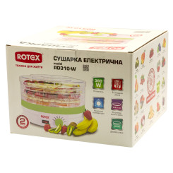 Сушарка для продуктів ROTEX RD310-W - 2 фото