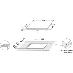 Варочная поверхность WHIRLPOOL SMO658CBTIXL - 2 фото