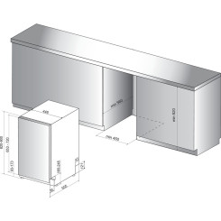 Встраиваемая посудомоечная машина WHIRLPOOL WSIO 3T223PCE X - 2 фото