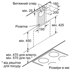 Витяжка BOSCH DWK66AJ60T - 3 фото