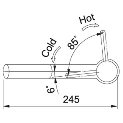 Кухонний змішувач FRANKE Orbit Pull Out 115.0569.461 - 3 фото