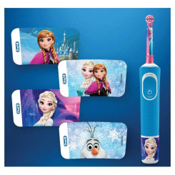 Зубна щітка BRAUN Oral-B D100.413.2 Kids Frozen - 3 фото