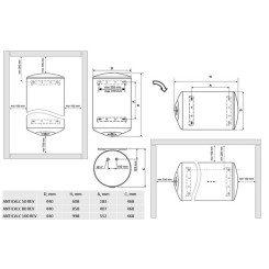 Водонагреватель TESY ANTICALC REV 50