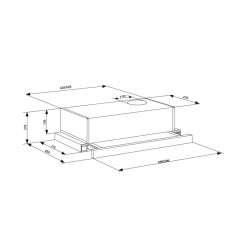 Витяжка ELEYUS BREEZE 470 60 BR - 2 фото