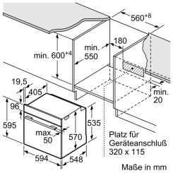 Духовой шкаф BOSCH HBJ517YB0R - 6 фото