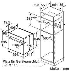 Духова шафа BOSCH HBJ517YB0R - 7 фото