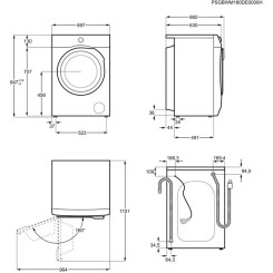 Стиральная машина ELECTROLUX EW6F348SAU