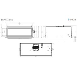 Вытяжка ELICA LANE IX/A/72 - 2 фото