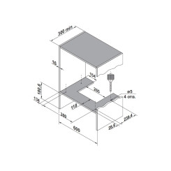 Витяжка PYRAMIDA HBE 60 M IX - 2 фото