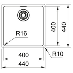 Кухонная мойка FRANKE MRX 210-40 127.0598.745 - 2 фото