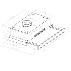 Витяжка PYRAMIDA TLX1-50 BR - 2 фото