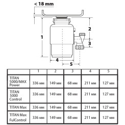 Подрібнювач харчових відходів BORT TITAN MAX POWER - 8 фото