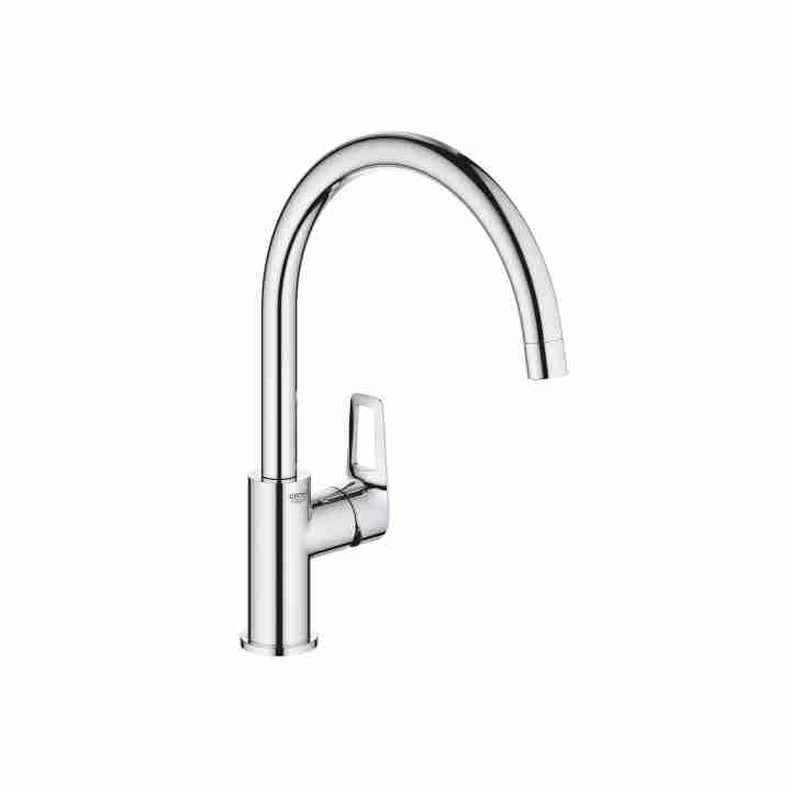 Кухонный смеситель GROHE BAULOOP ХРОМ 31368001 - 1 фото