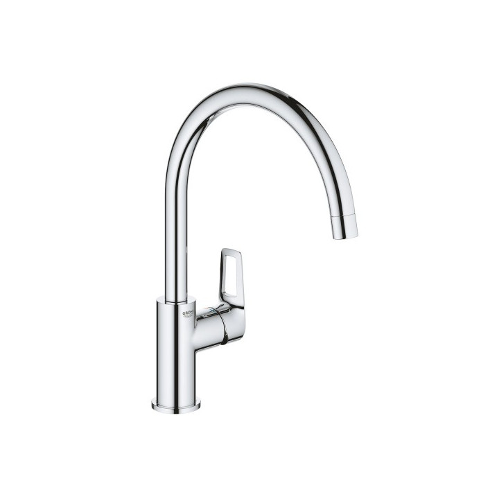 Кухонный смеситель GROHE BAULOOP ХРОМ 31368001 - 1 фото