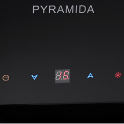 Витяжка PYRAMIDA HES 30 D 600 Black / AJ - 9 фото