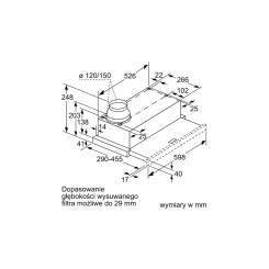 Витяжка BOSCH DFM064W54 - 4 фото