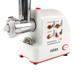 М'ясорубка ROTEX RMG190-W Tomato Master - 5 фото