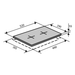 Варочная поверхность VENTOLUX HI 32 TC - 6 фото