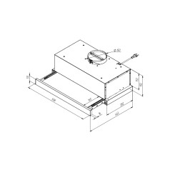 Витяжка PYRAMIDA TL 60 (1100) 15-SYE IX - 2 фото