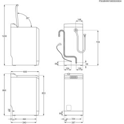 Пральна машина ELECTROLUX EW6TN4272P - 2 фото