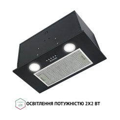 Вытяжка PERFELLI BI 5652 BL 1000 LED - 6 фото