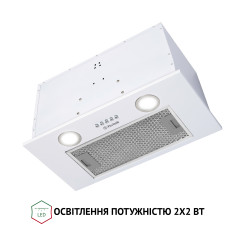 Вытяжка PERFELLI BI 5652 WH 1000 LED - 6 фото