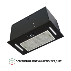 Вытяжка PERFELLI BI 5653 BL 1000 LED - 6 фото