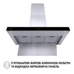 Вытяжка PERFELLI TS 9635 I/BL 1000 LED - 6 фото