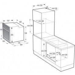 Духова шафа GORENJE BOS 6737 E20FBG - 2 фото