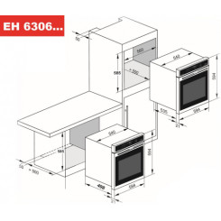 Духовой шкаф KAISER EH 6306 RS - 5 фото