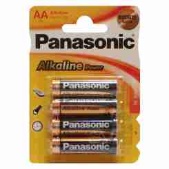 PANASONIC ALKALINE POWER AA BLI 4 (LR6REB/4BPR)