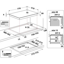 Варочная поверхность WHIRLPOOL WL B2977 NE - 7 фото