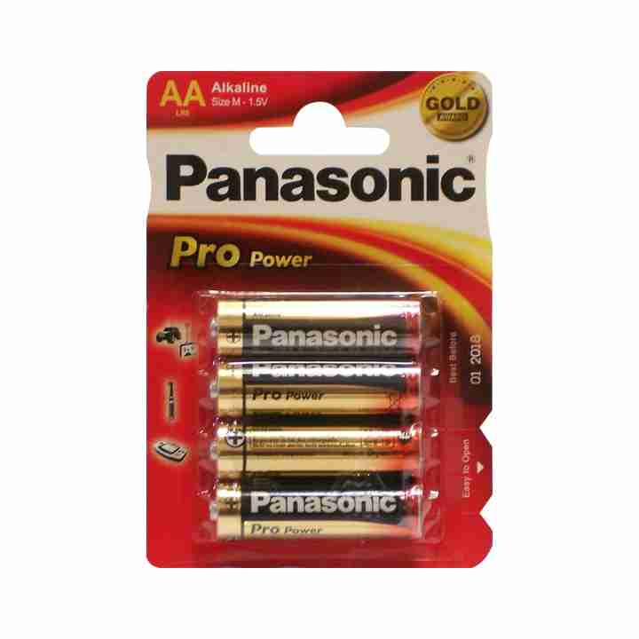 PANASONIC PRO POWER AA BLI 4 ALKALINE (LR6XEG/4BP) - 1 фото