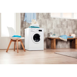 Стирально-сушильная  машина INDESIT EWDE 751451 W - 12 фото