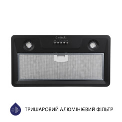 Витяжка MINOLA HBI 5202 BL 700 LED - 2 фото