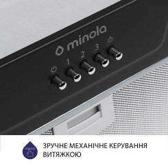 Витяжка MINOLA HBI 5202 BL 700 LED - 6 фото