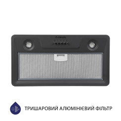 Витяжка MINOLA HBI 5202 GR 700 LED - 2 фото